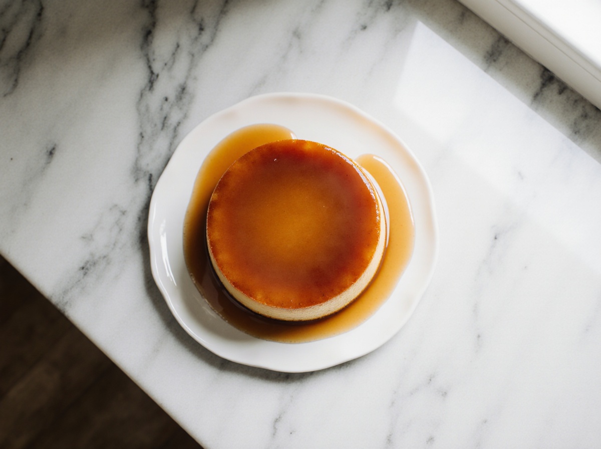 Flan pâtissier au airfryer - liste des ingrédients