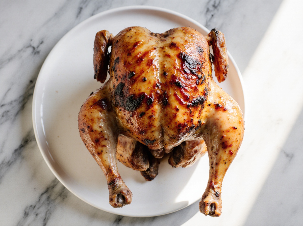 Poulet rôti au airfryer - liste des ingrédients