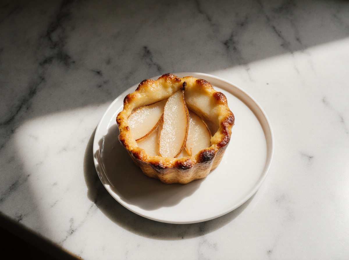 Clafoutis aux poires au airfryer - liste des ingrédients
