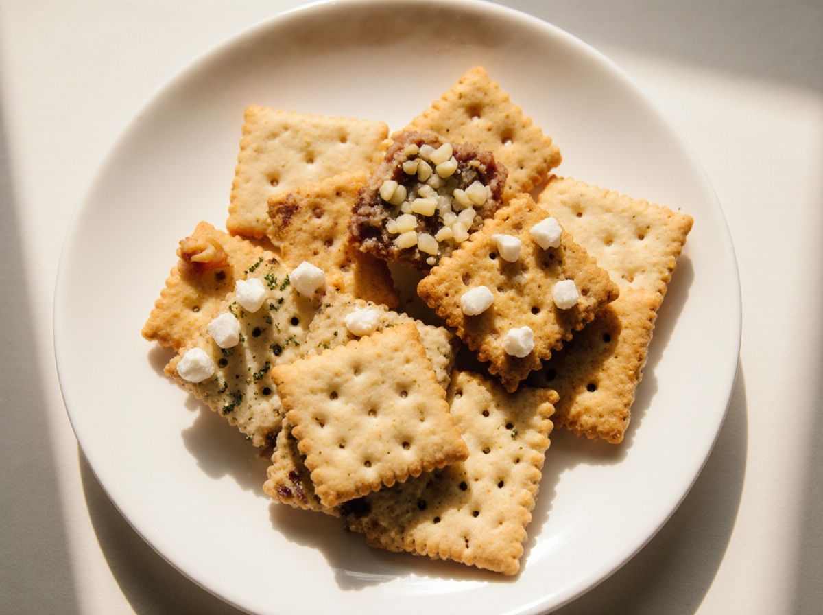 Crackers au airfryer - liste des ingrédients