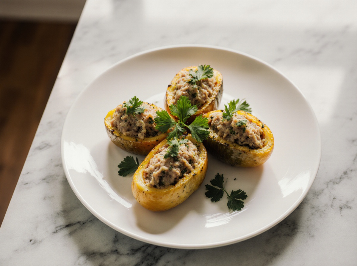 Petits farcis provençaux au airfryer - liste des ingrédients