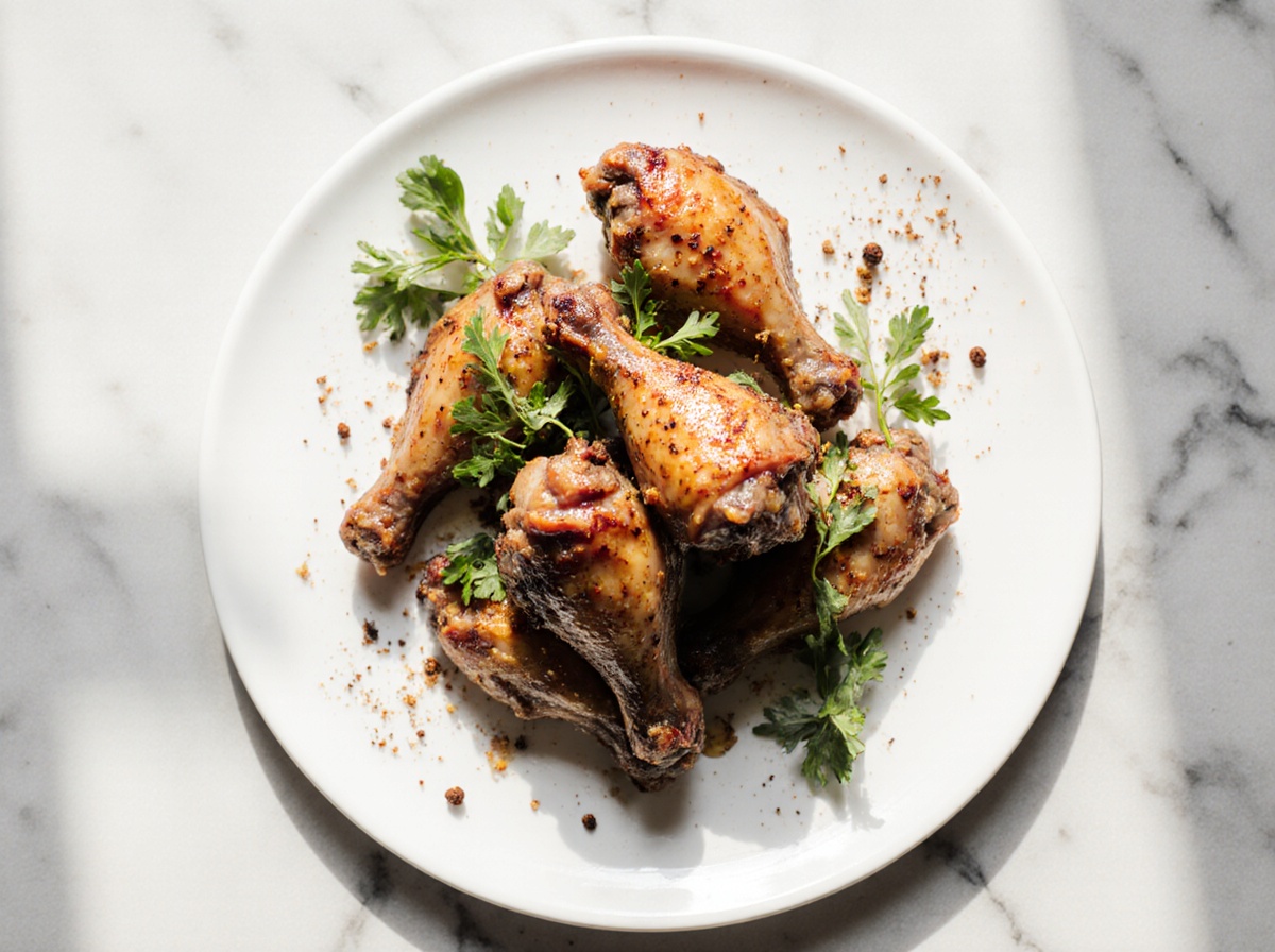 Ailes de dinde grillées au airfryer - liste des ingrédients