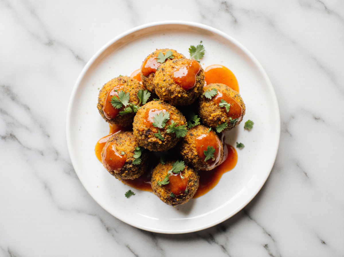 Falafels de patate douce au airfryer - liste des ingrédients