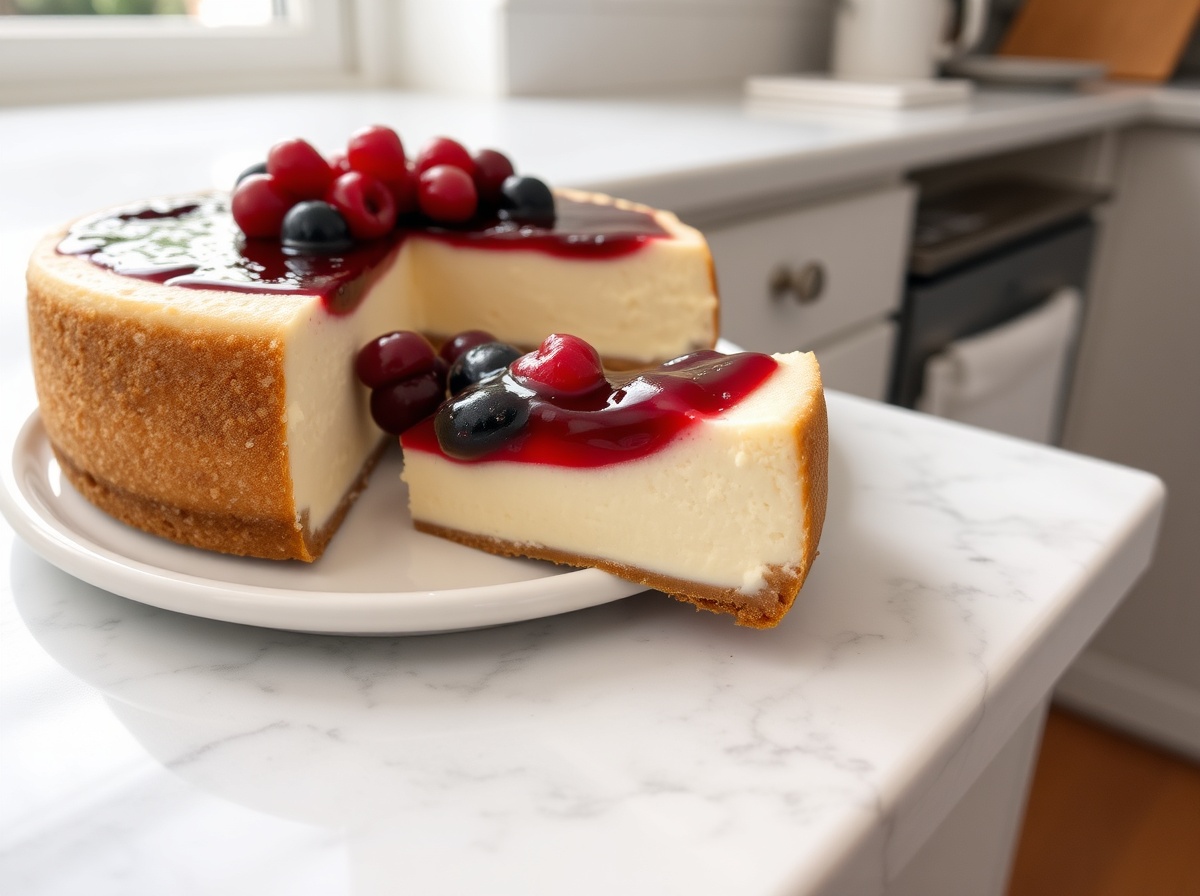 Cheesecake au airfryer - liste des ingrédients