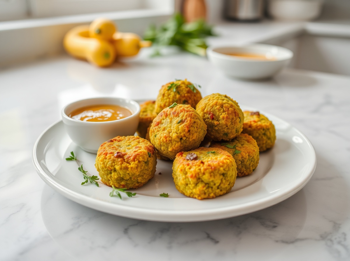 Croquettes de pois cassés au airfryer - liste des ingrédients
