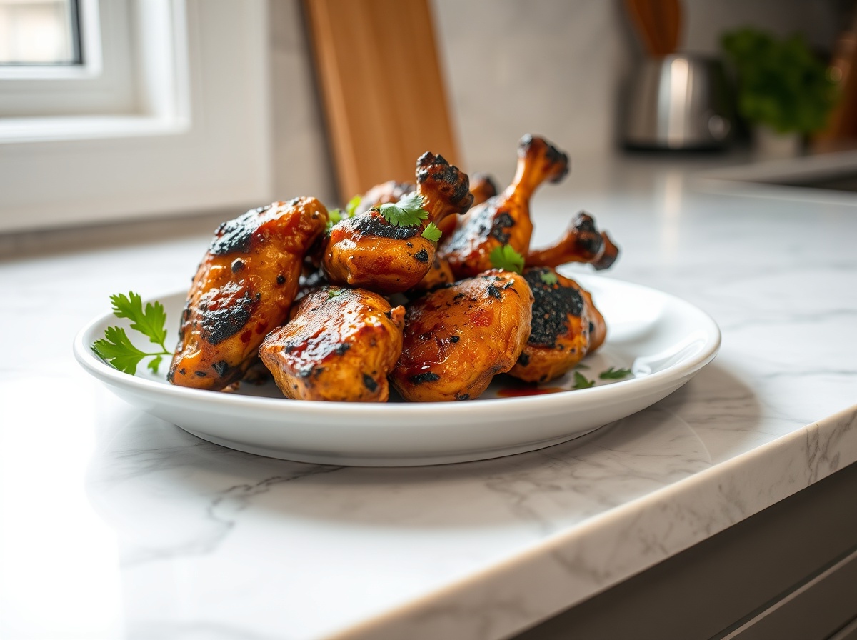 Poulet tandoori au airfryer - liste des ingrédients