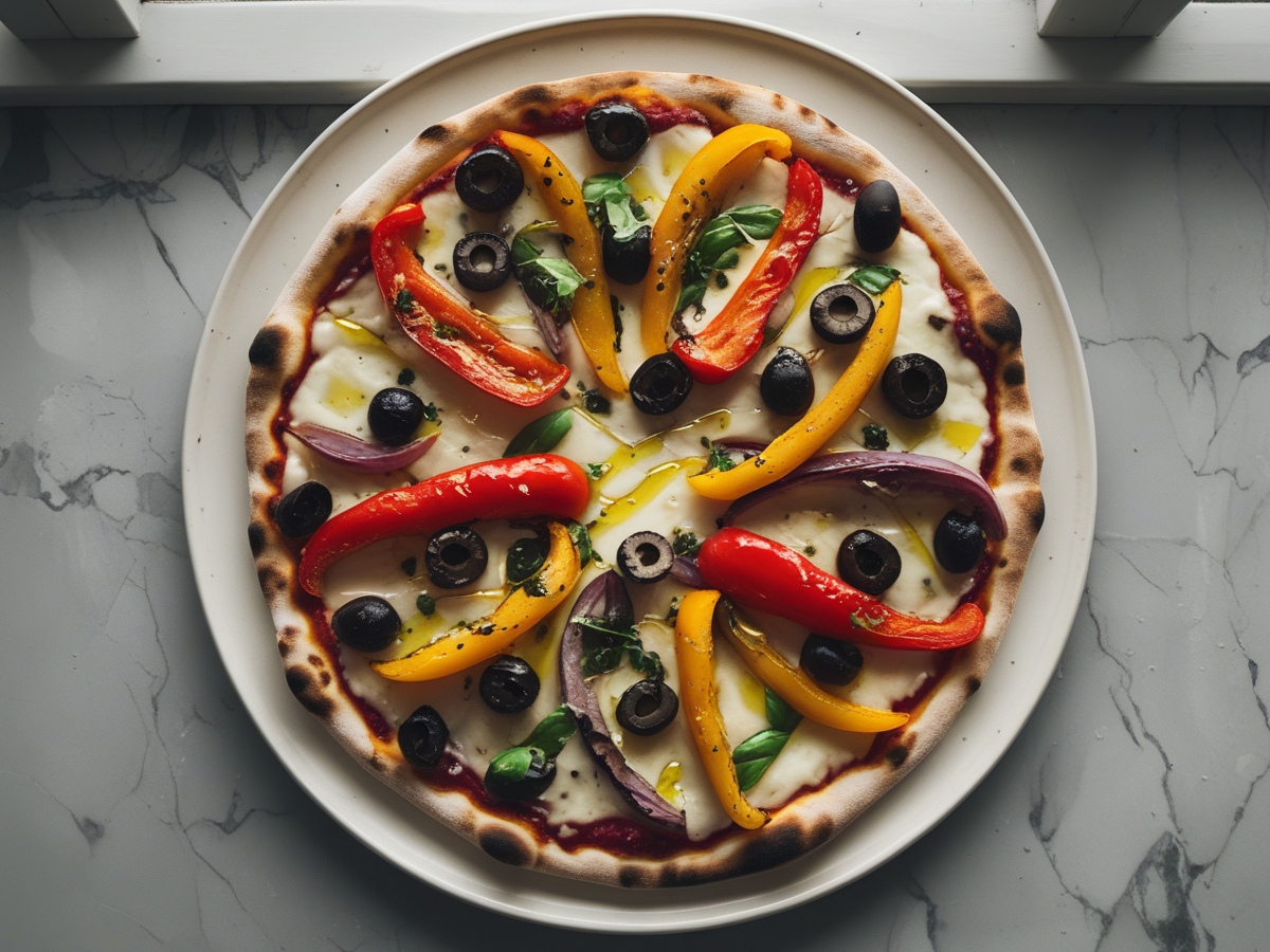 Pizza au airfryer - liste des ingrédients