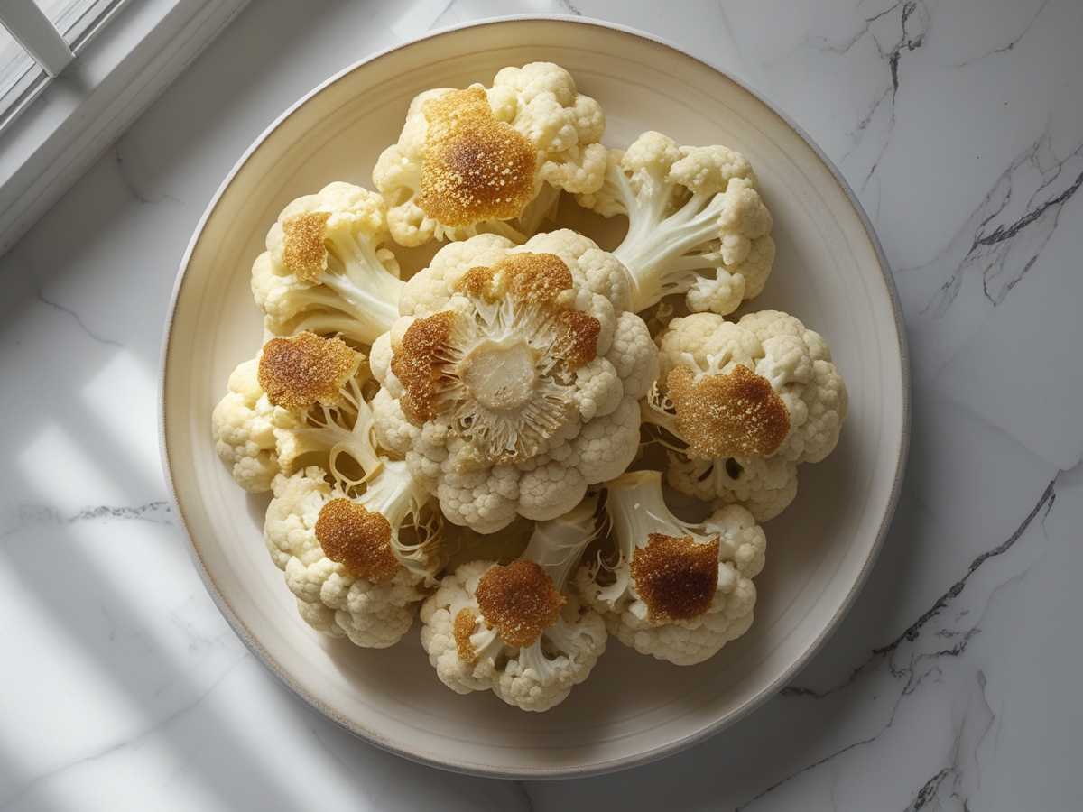Gratin de chou-fleur au airfryer - liste des ingrédients