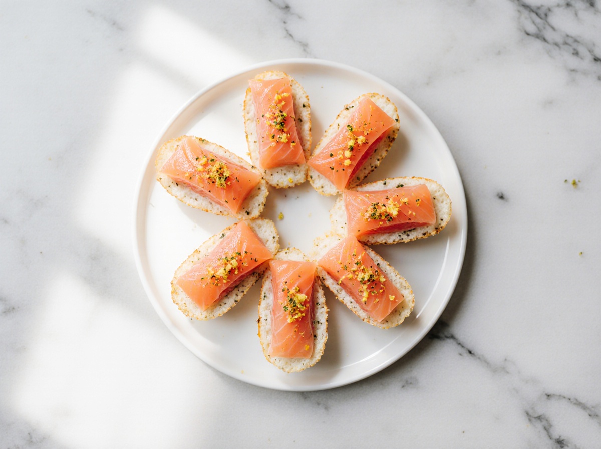 Bouchées de saumon au airfryer - liste des ingrédients