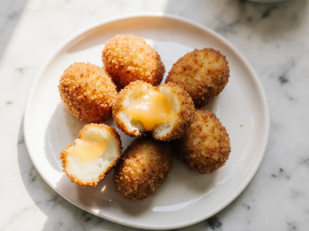 Croquettes de pommes de terre au fromage au airfryer - liste des ingrédients