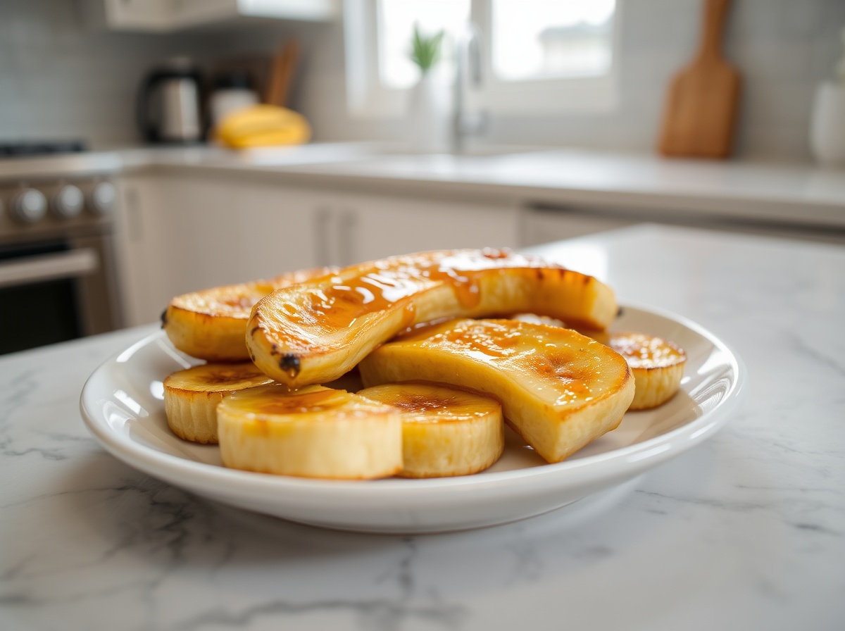 Banane rôtie au airfryer - liste des ingrédients