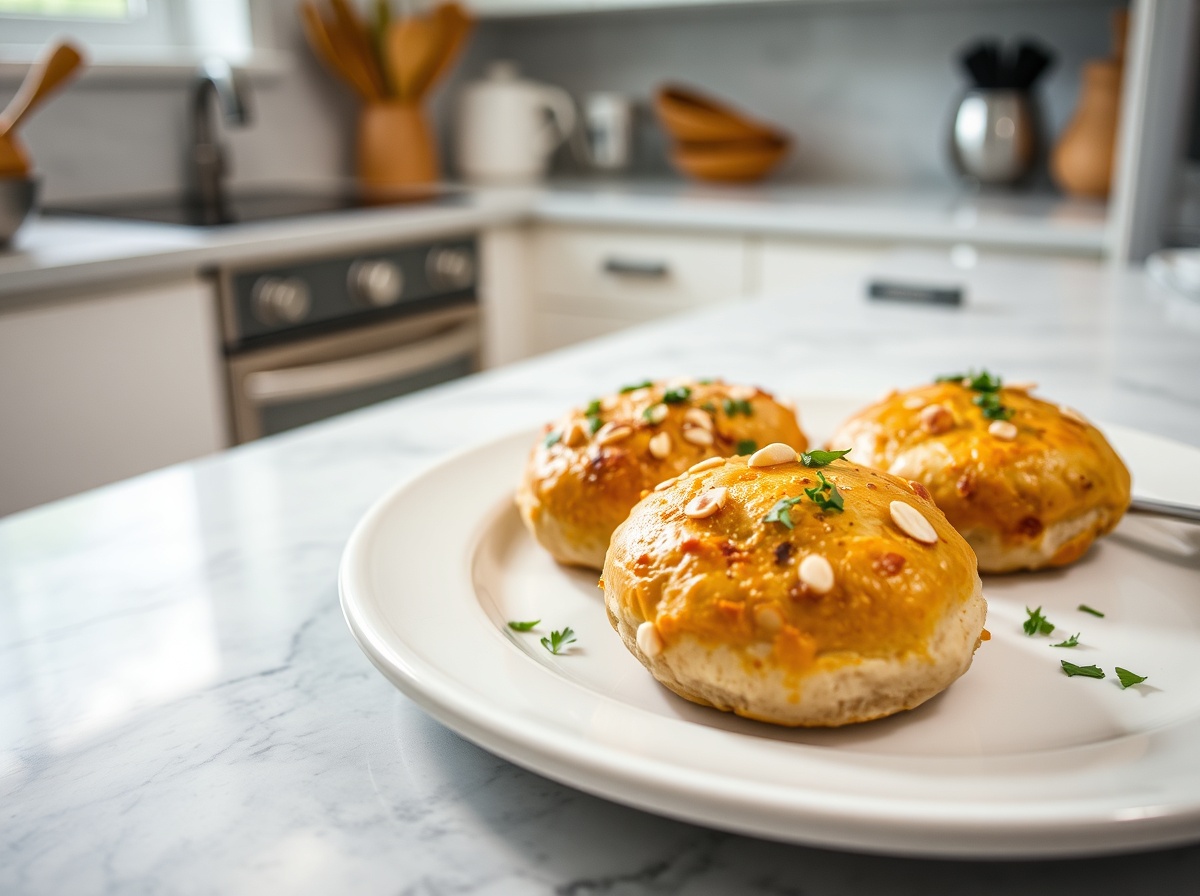 Briouats au poulet et aux amandes au airfryer - liste des ingrédients