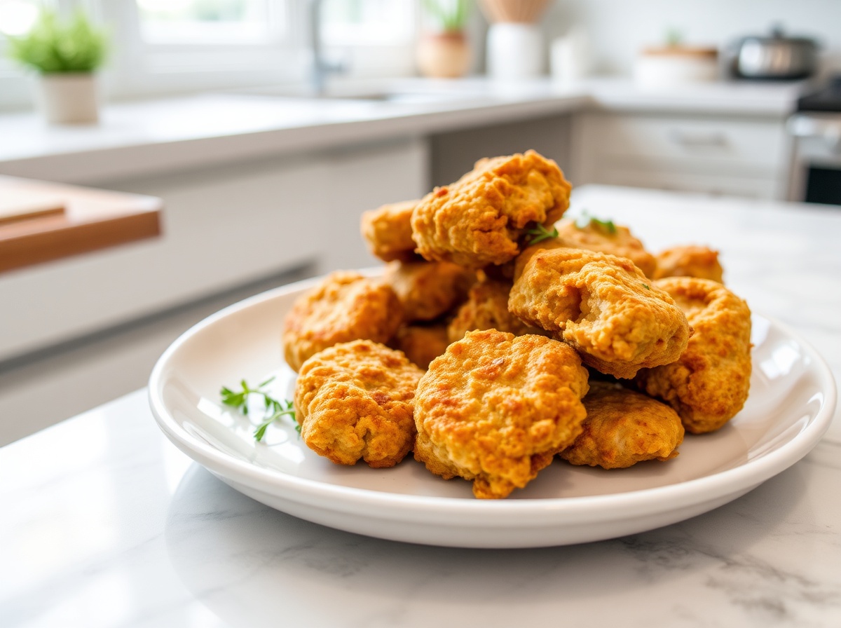 Nuggets de poulet maison au airfryer - liste des ingrédients