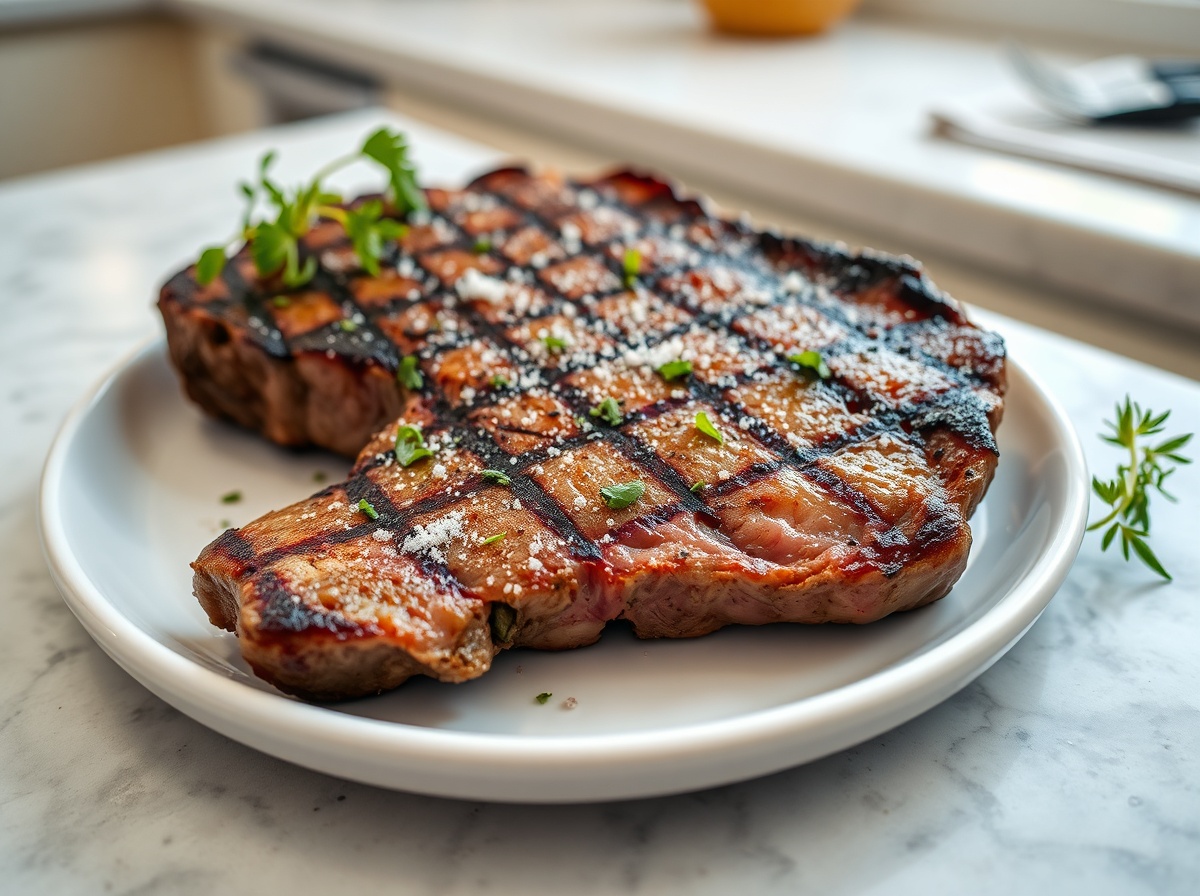 Steak grillé au airfryer - liste des ingrédients