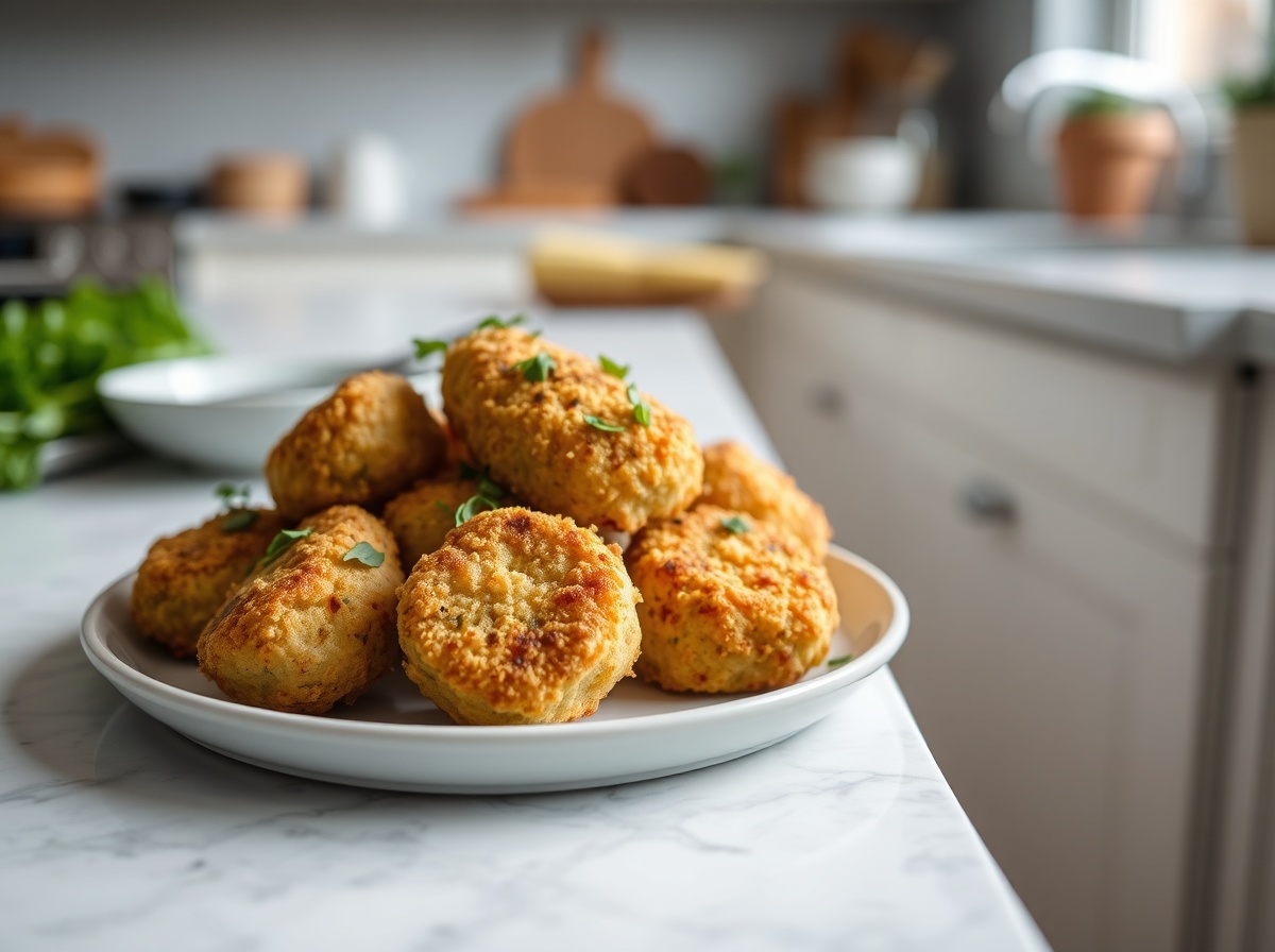 Croquettes de courgettes au airfryer - liste des ingrédients