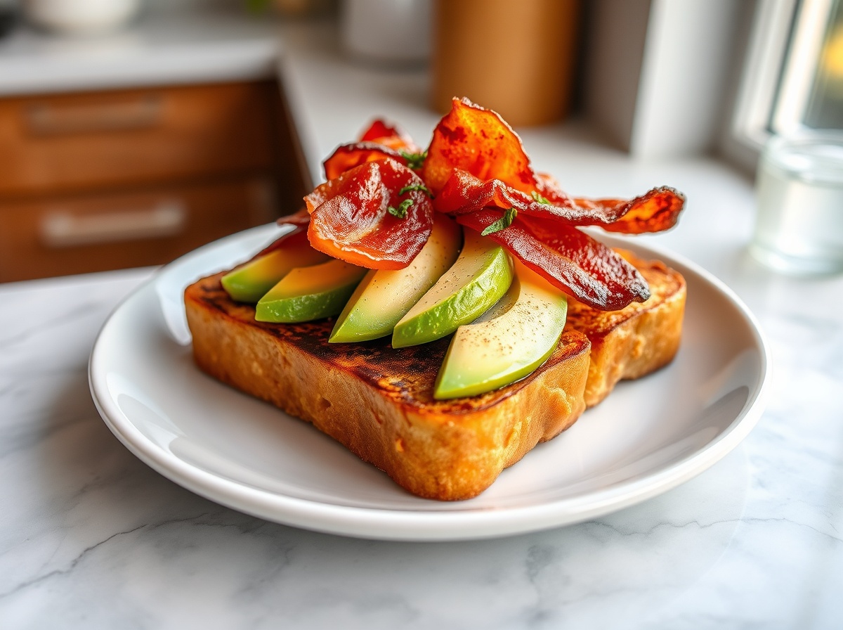 Pain perdu salé au airfryer - liste des ingrédients