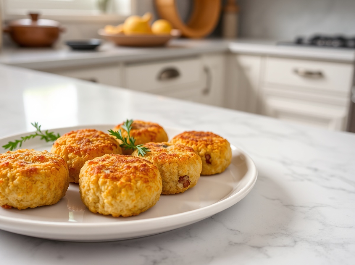 Croquettes de crabe au airfryer - liste des ingrédients