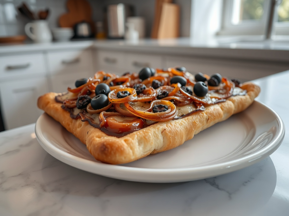 Pissaladière au airfryer - liste des ingrédients