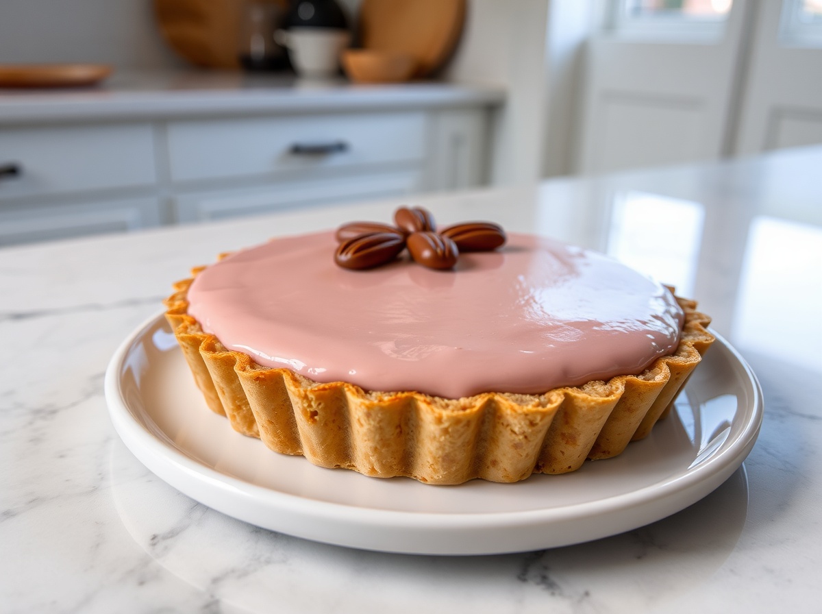 Tarte aux pralines roses au airfryer - liste des ingrédients