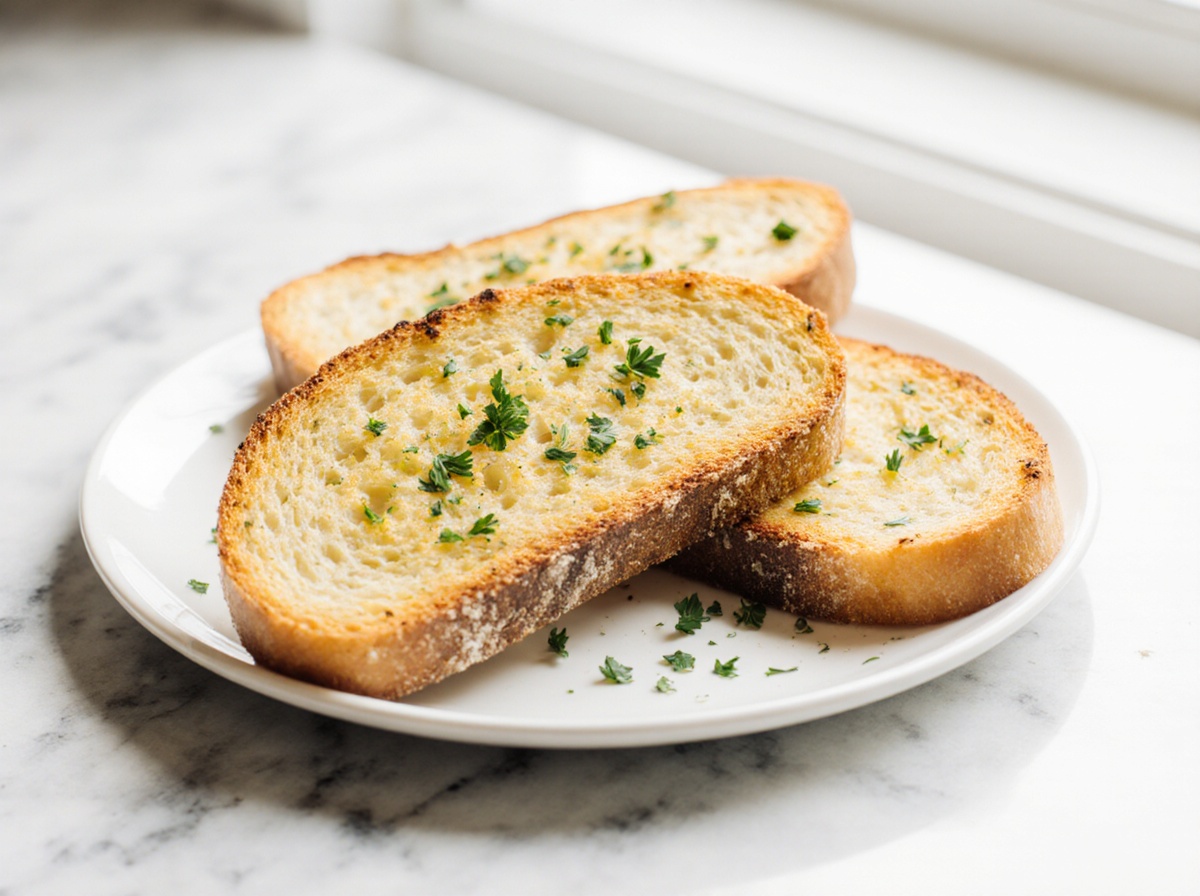 Pain à l'ail au airfryer - liste des ingrédients
