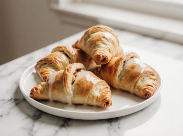 Chaussons aux pommes au Airfryer dorés, garniture fondante et pâte feuilletée légère