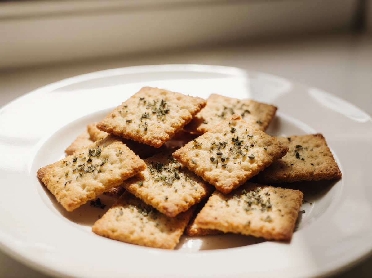 Crackers au Airfryer croustillants, dorés et légers pour l’apéro