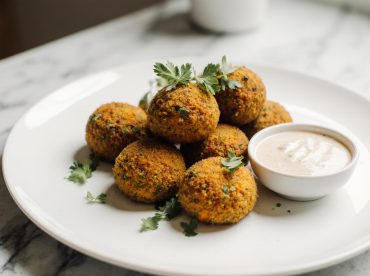 Falafels de patate douce au Airfryer, croustillants dehors et fondants dedans