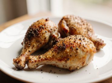 Poulet croustillant sel et poivre au Airfryer, doré et crouquant sans excès d’huile