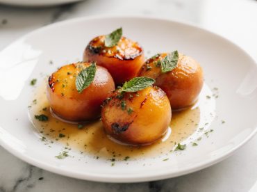Abricots rôtis en Airfryer, délicieusement caramélisés