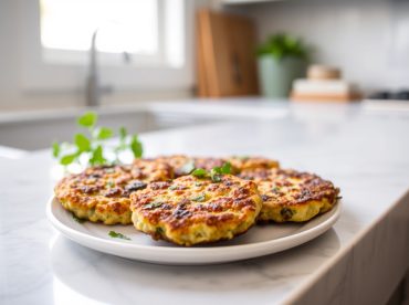 Délicieux beignets de courgettes au Airfryer, légers et croustillants.