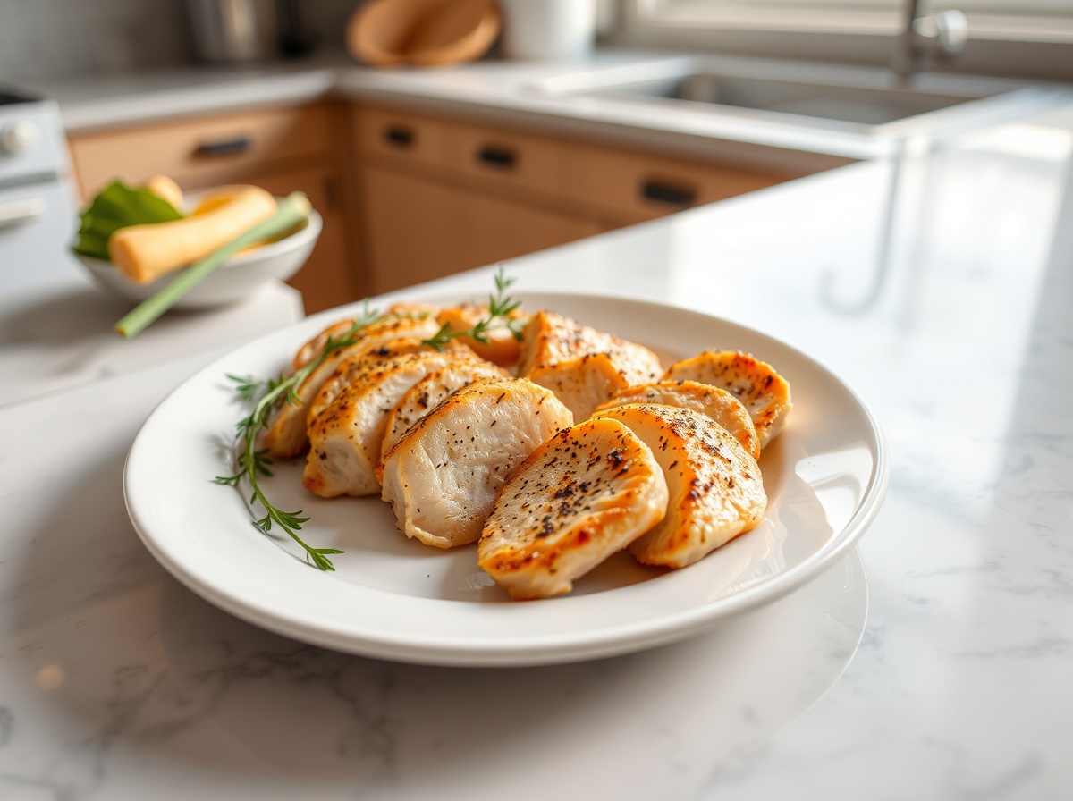 Blanc de poulet au paprika en Airfryer, tendre et savoureux