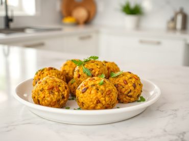 Boulettes de lentilles au Airfryer, croustillantes et savoureuses