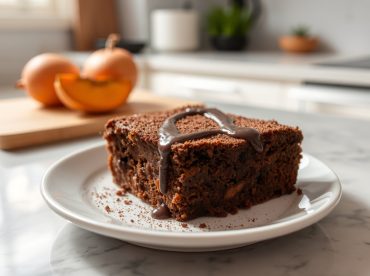 Délicieux brownie à la patate douce cuit à l'Airfryer.