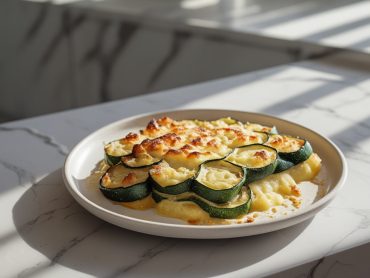 Gratin de courgettes au Airfryer, fondant et savoureux