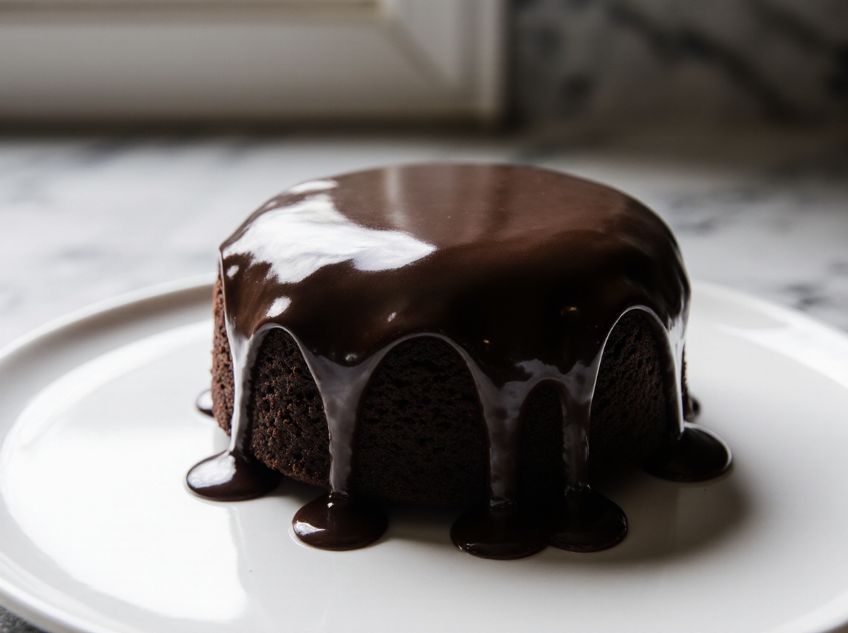 Moelleux au chocolat cuit en Airfryer, fondant et irrésistible