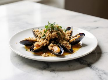 Moules gratinées au airfryer, dorées et croustillantes sans effort