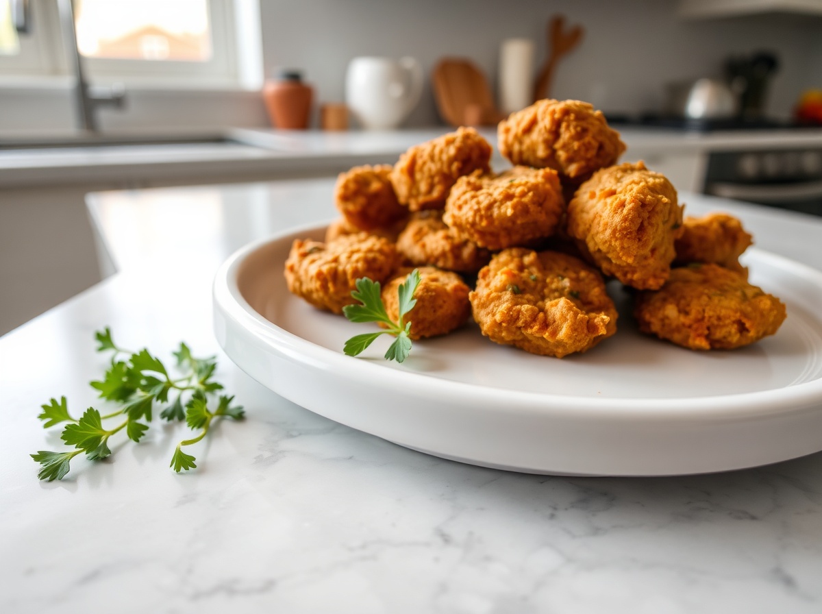 Nuggets de poulet maison en Airfryer, croustillants et savoureux