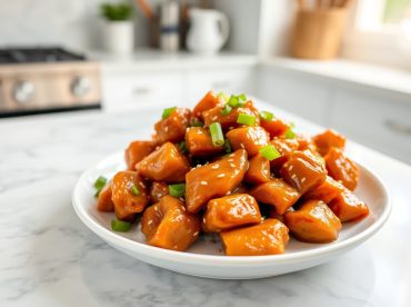 Poulet général Tao en Airfryer, sucré et épicé à la perfection