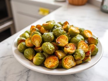 Choux de Bruxelles rôtis en Airfryer, croustillants et savoureux