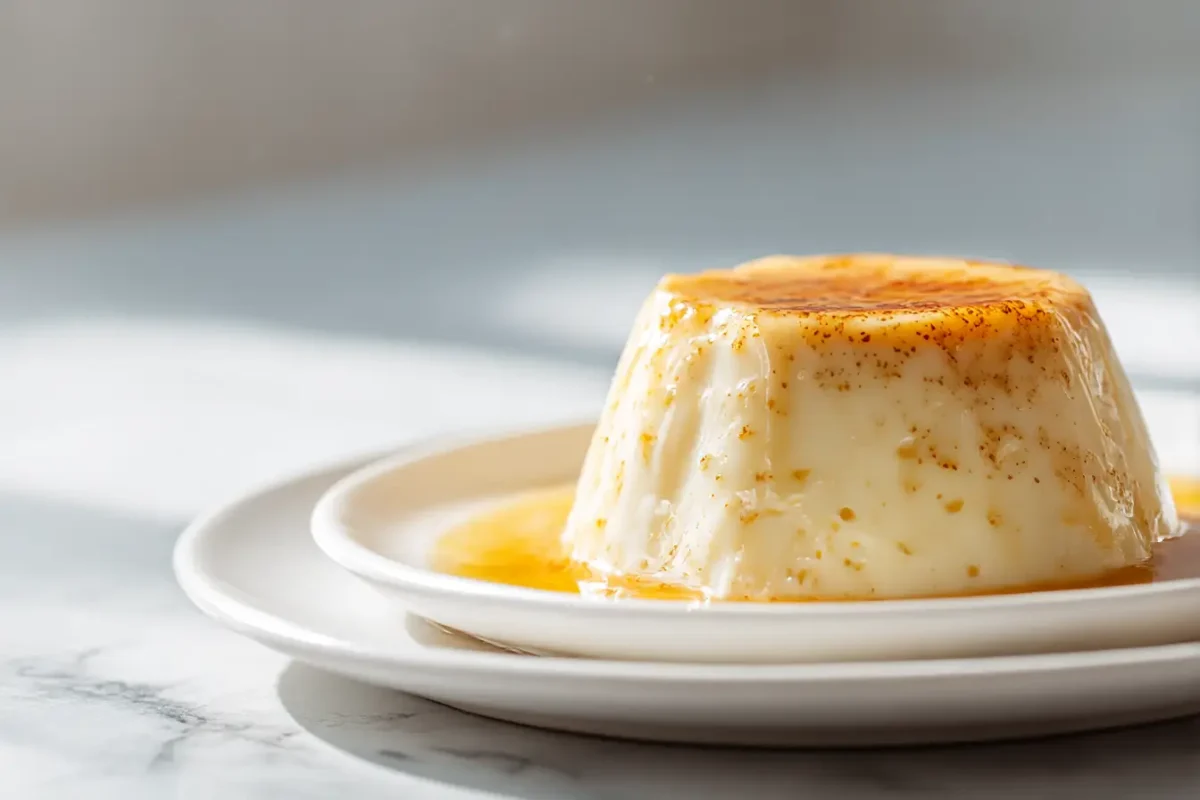 Crème aux œufs au Airfryer, douce et crémeuse