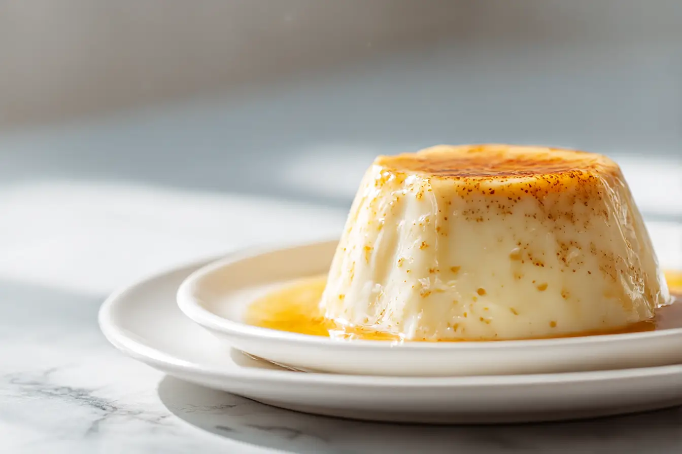 Crème aux œufs au Airfryer, douce et crémeuse