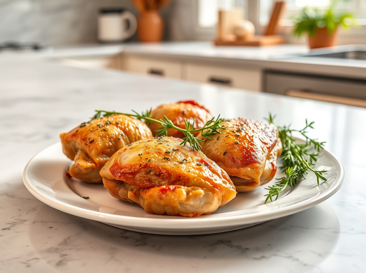 Cuisses de dinde au Airfryer, croustillantes et savoureuses
