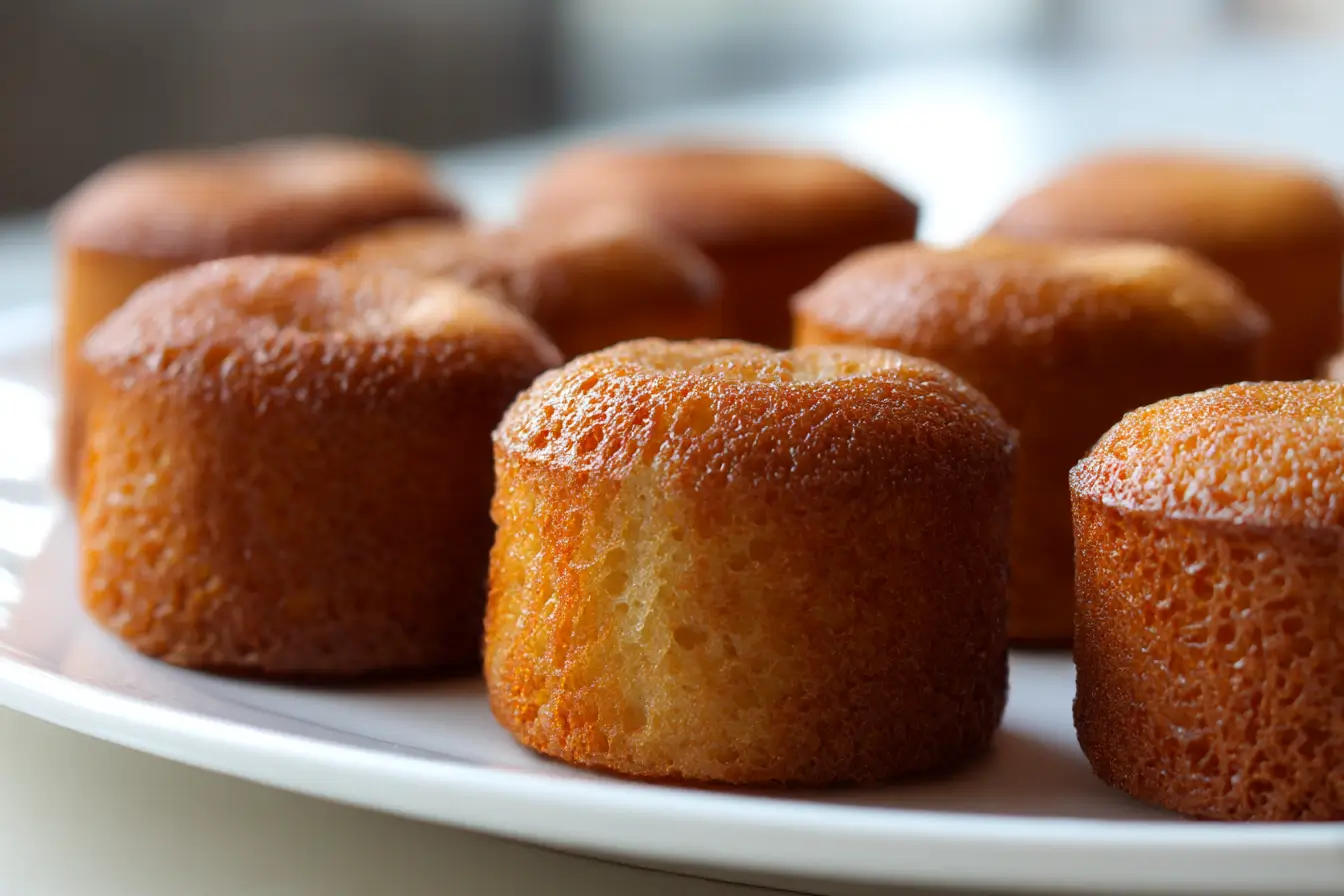 Délicieux financiers cuits à l'Airfryer, moelleux à l'intérieur et dorés à l'extérieur