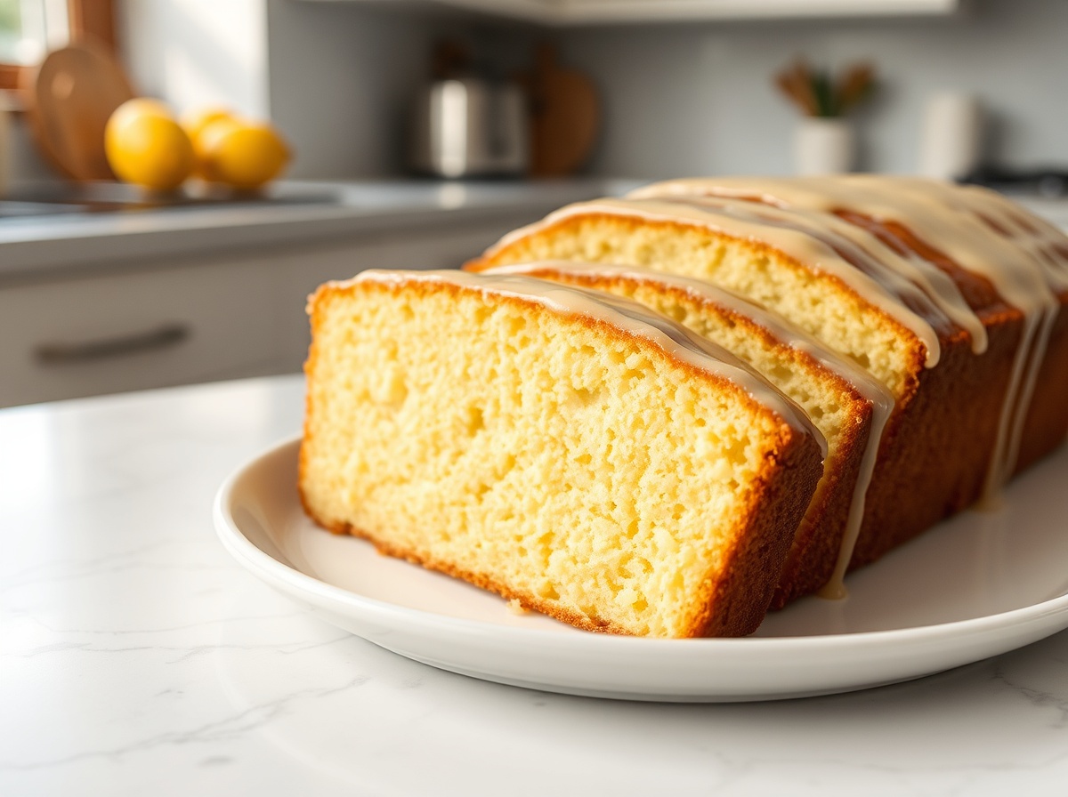 Gâteau au citron au Airfryer, moelleux et parfumé