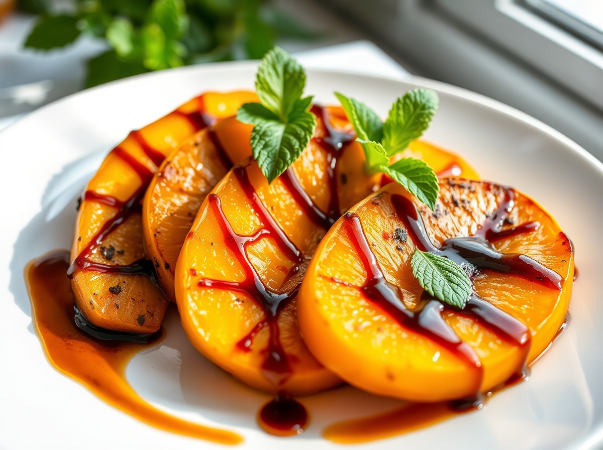 Melon rôti au Airfryer, caramelisé et savoureux