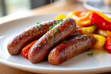Merguez savoureuses cuites à la perfection en Airfryer.