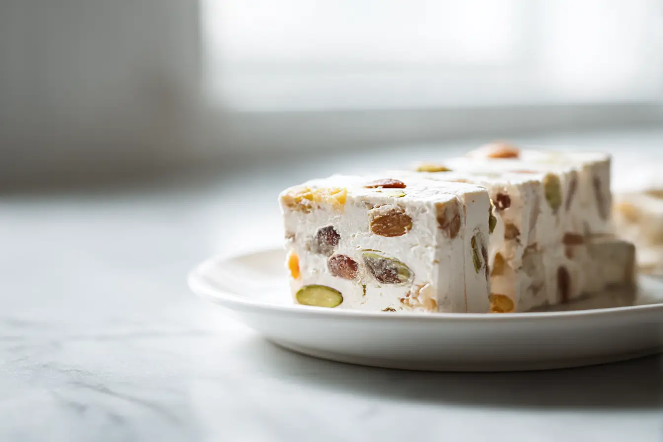 Savoureux nougat glacé au Airfryer, rafraîchissant et gourmand