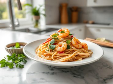 Pad thaï au Airfryer, plein de saveurs et prêt en un rien de temps