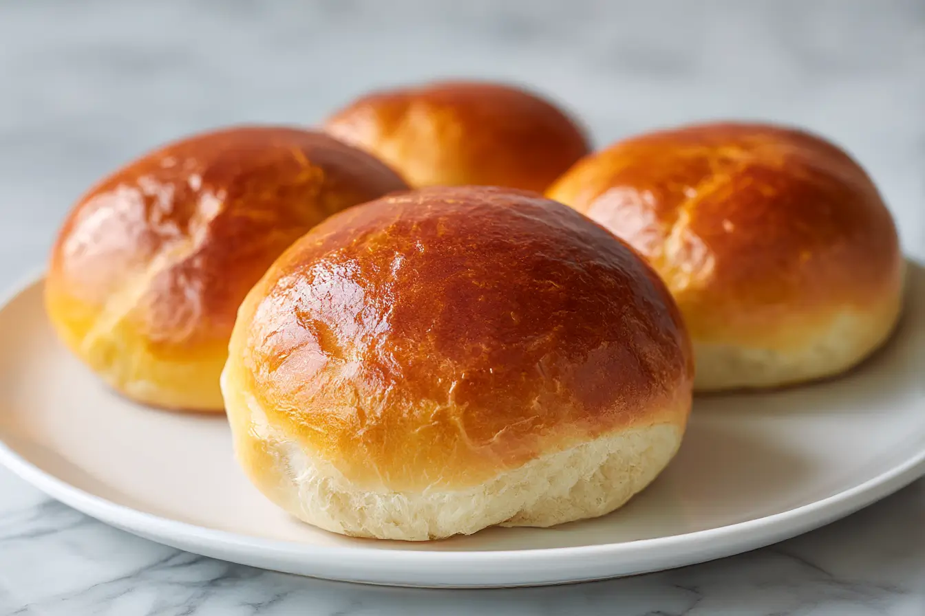 Pains au lait maison au Airfryer, moelleux et dorés à souhait