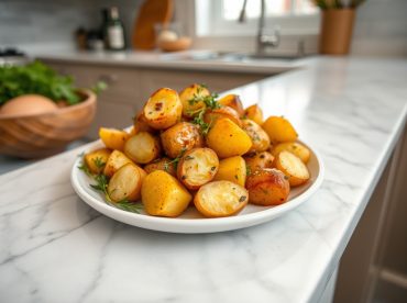 Pommes de terre rôties au Airfryer, croustillantes et savoureuses